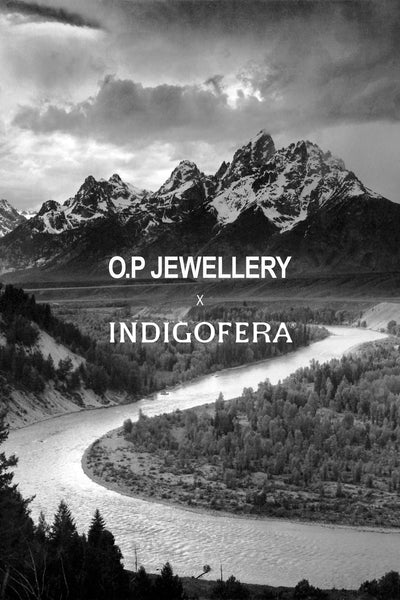 OP. J x Indigofera - Snake River Bolo Tie